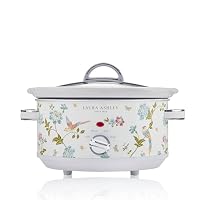Laura Ashley Elveden White Small Slow Cookers 3.5 Litres - Slow Cooker 3.5L