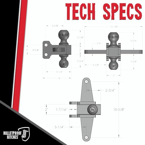 BulletProof Hitches Medium Duty Sway Mount