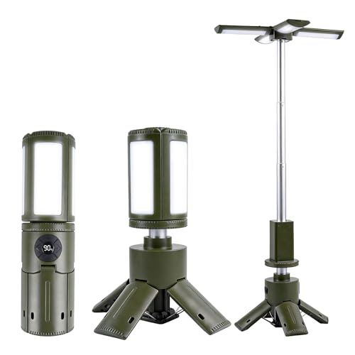 Lampes de camping télescopiques pour illuminer vos soirées bivouac et pêche