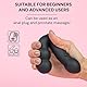 Schwarz Prostata Stimulator 18cm ⌀3,3cm Silizium Analplug# für männer Prostata stimulation männer extrem Anal plug männer e stimulation Prostate massager Analtoys für ihn FOPS A106