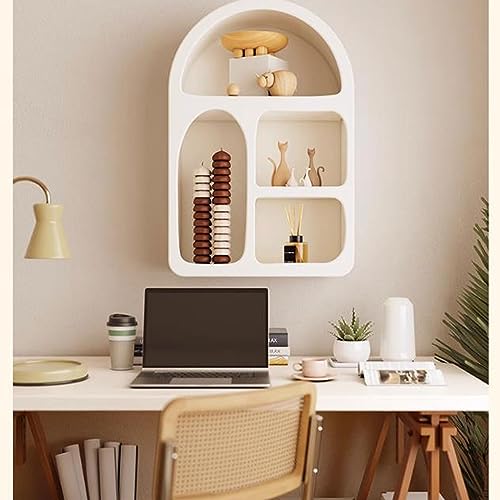 Étagère verticale étroite murale pour organiser livres et objets déco - 6