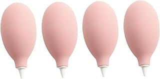 Hemobllo 4 Mini Sopladores De Silicona Con Forma De Bola Color Rosa