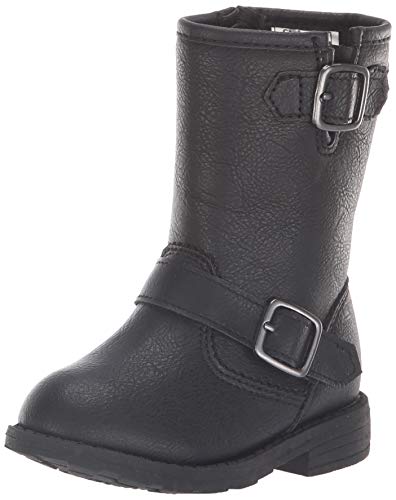 Carter's Unisex-Child Girl's Aqion3 Black Riding Boot Fashion