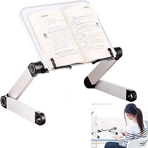 leggio per libri da tavolo,leggio libri regolabile,ergonomico leggio per libri da letto, leggio libri da letto,altezza e inclinazione regolabili leggio libri da tavolo
