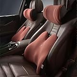 【Schmerzen lindern】: Auto nackenkissen stützt Kopf, Nacken und Schultern, entspannt Ihre Muskeln, beugt Schmerzen und Steifheit in Ihrem Nacken vor und macht Ihr Fahren angenehm.