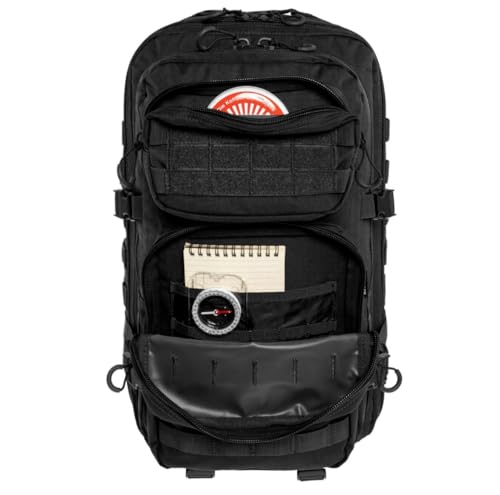 BRYTZKY Tactical Polygon Large 36L Sac à Dos Tactique – Noir – vue 5