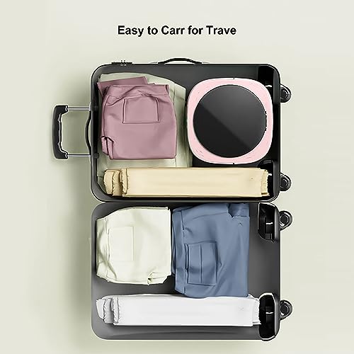 Jiawu Máquina de Lavar Portátil, Mini Máquina de Lavar Dobrável 6,5L, Lavadora Portátil para Lavande