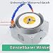 Mavdecll Elektrischer Tischschleifer, Nass- Und Trockenmesserschärfmaschine, 0-2000 U/min Schmuckpolierer, Mit 3 Diamantscheiben, 80 Mesh Schleifscheibe, Für Metallmesser, Jade, Glas