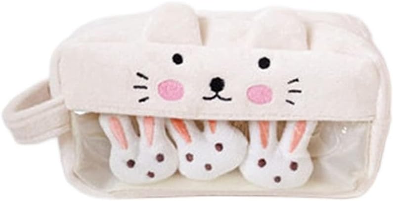 ぬいぐるみかわいい筆箱大容量筆箱ペンボックスポーチケース学校事務用品(A)