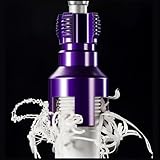 RichVibe Enhebrador de tuberías de agua de 20 mm y 25 mm, roscado interno y externo con diseño de metal integrado de 1 pieza, color morado