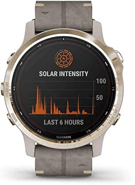 GARMIN Fenix 6S PRO Solar 010-02409-26 : Amazon.it: Orologi