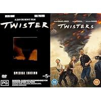 Twister 1-2 DVD Collection - Twister (1996) DVD / Twister (2024) DVD - Twister 2 Movie Collection Set DVD