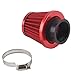 Per filtro aria 38mm Filtro Aire Rieju 38mm Filtro Aria Moto, 38mm Filtro Aria Moto Filtro Aspirazione Universale Kit Di Ricambio Per Induzione Per Moto Fuoristrada Atv Quad Adatto Per Dirt Pit Bike (