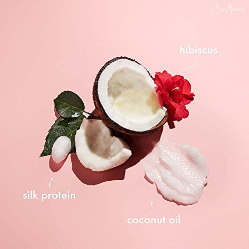 Sheamoisture Hair Conditioner Curly Hair Products, Coconut & Hibiscus Curl & Shine Conditioner, Shea Butter, Coconut Oil, Vitamin E & Neem Oil, Frizz Control, Family Size (2-Pack, 16 Fl Oz Ea) #TOP4
