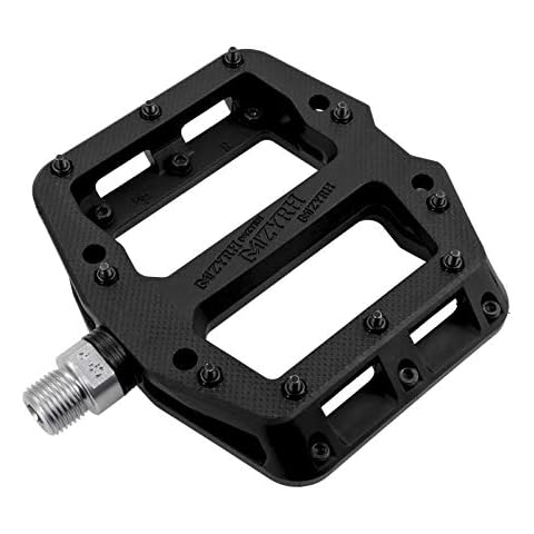 MZYRH MTB Fahrrad Pedale Nylon 3 Lager Composite 9/16 Mountainbike-Pedale Hochfeste rutschfeste Fahrradpedale Oberfläche Cover