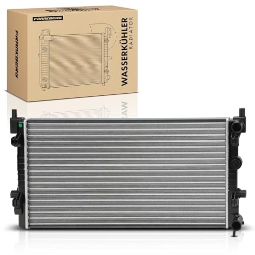 Frankberg Engine Radiator Water Cooler Compatible with Ibiza V 2017-2018Polo Vi 2017-2018 Fabia IV Hatchback 2021 Radiator MT 1.0L One Piece Replace# 2Q0121253