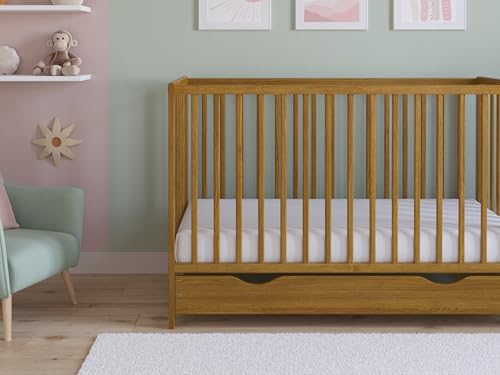 Lit Bébé 2-en-1 Asher + Matelas & Tiroir, Love For Sleep