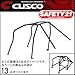 Cusco 965 290 W13 Cage (13Pt Safety 21 Dash Through 2 Passenger with B-Pillar GU Set For Fr-S/86/Brz), 1 Pack