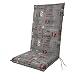 Produktbild Doppler / Hochlehner Living/Gartenstuhlauflage/Hochlehner/City Muster/ca. 119 x 48 x 6 cm
