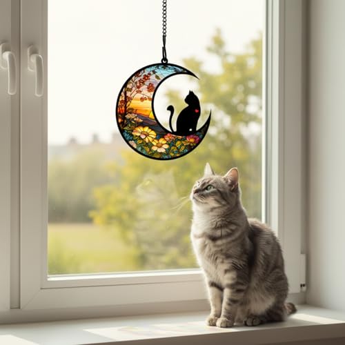 Attrape-soleil commémoratif pour chat BamLue et cadeau de deuil animalier