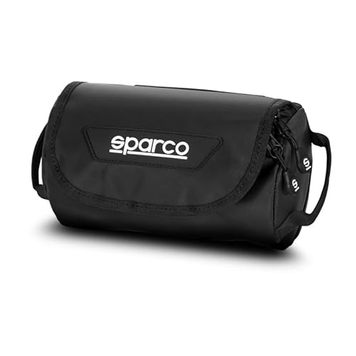 Sparco Niedrige Tasche, multifunktional, für Erwachsene, Unisex, Schwarz (Schwarz), Einheitsgröße