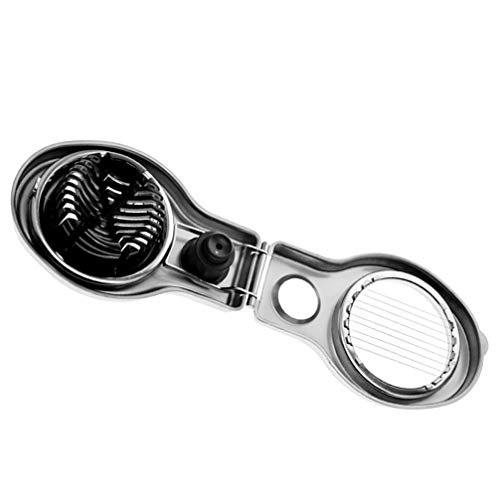 Cortador de ovos de aço inoxidável UPKOCH cortador de ovos fervido cortador de ovos cortador de frut