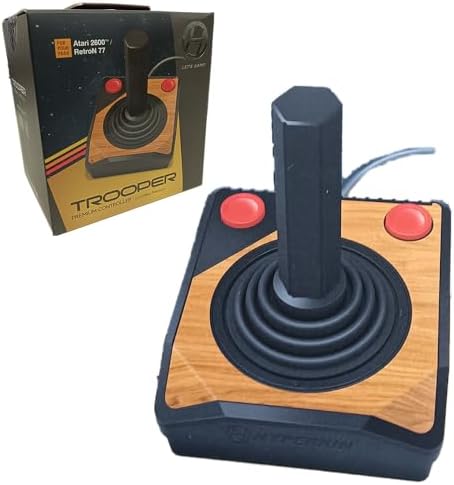 Hyperkin "Trooper" Premium Controller for Atari 2600/ RetroN 77 (Color May Vary)