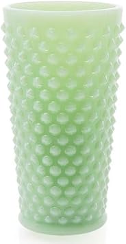 Ice Tea Glass - GiGi Hobnail Pattern - American Made - Mosser Glass USA 1, Jade
