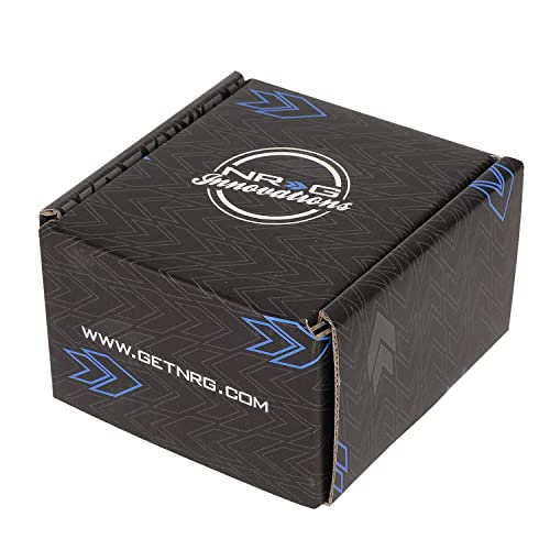 Nrg Innovations Str-100Bl Cnc Aluminum Steering Wheel Hook With Adjustable Nylon Strap, 80Mm L X 49Mm W X 30Mm D,Blue #TOP4