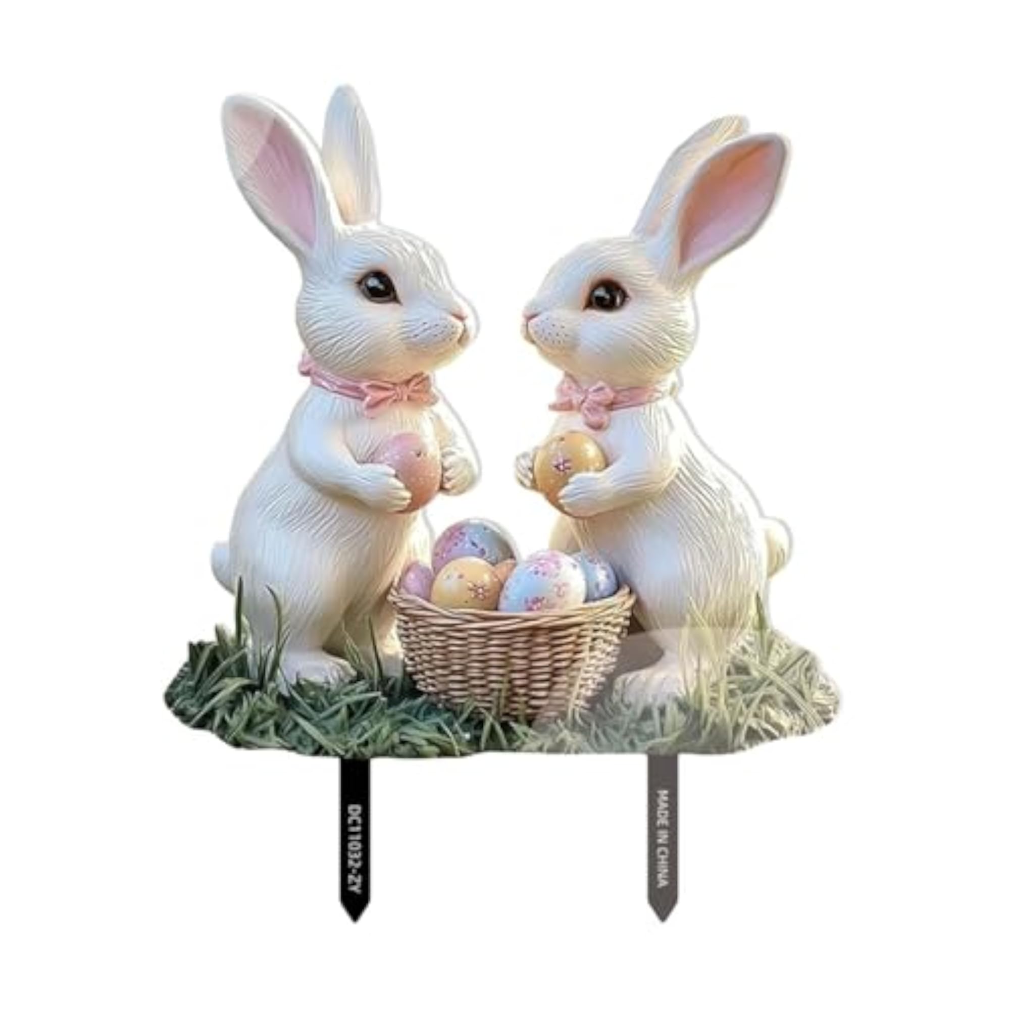 Easter Bunny Garden Stake Decoration