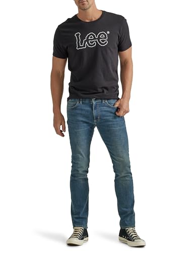 Lee Men's Extreme Motion Slim Straight Jean, Cortez4