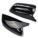 JSMGH 1 Pair Rearview Mirror Housing for G20 G21 G30 G31 G11 G14 G15,Negro Brillante
