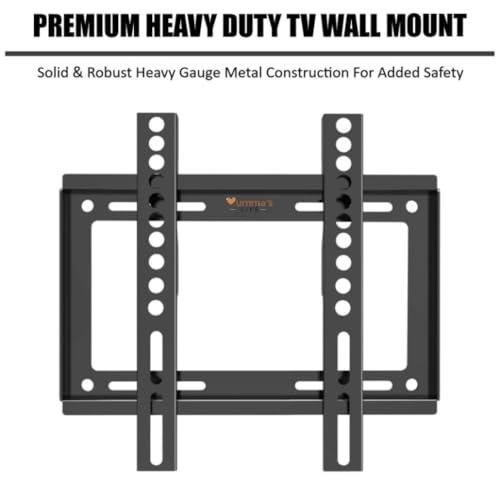 Image of Mumma's LIFE TV Stand | Universal Fixed TV Stand Wall Mount for 14-32 Inch LED /HD /Smart TVs | Heavy Duty Wall Mount Bracket - Pack of 1