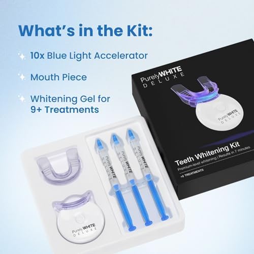 PurelyWHITE DELUXE Teeth Whitening Kit — alternate angle