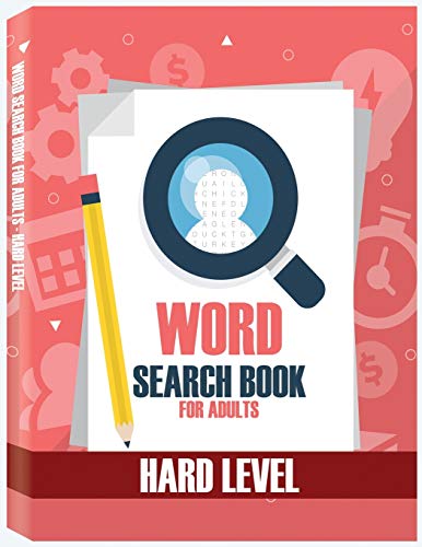 Word Search Books for Adults - Medium Level: Word Search Puzzle Books for Adults, Large Print Word Search, Vocabulary Builder, Word Puzzles for Adults
