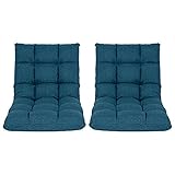 Scurrty Adjustable Floor Chair Clearance Folding Sofa Sets, Lounge Chair for Adults,Kids, Video Game Chairs,Lazy Boy Recliner Reading Chair Couch Gaming Floor Sofa Chair for Living Room, Bedroom