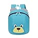 Voarge Kleinkind-Rucksack, Anti Verlorene Tasche Niedliche Bär-Tier-Kind-Rucksack Cartoon Harness Rucksack Leine Sicherheit Anti-verloren Rucksack, für Baby Jungen Mädchen 1-3 Jahre (blau)
