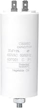 CBB60 Capacitor Motor Start Run Capacitor 450V 35uf Capacitor Elétrico Com Porca de Parafuso para Máquina de Lavar