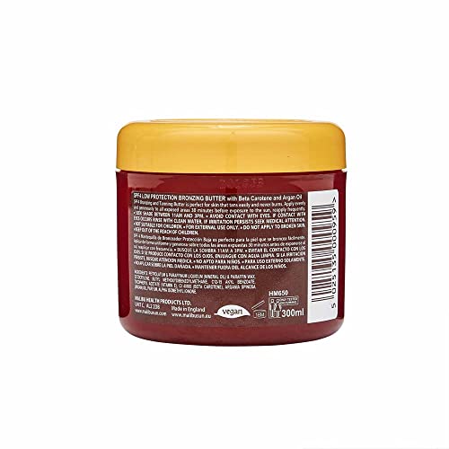 Malibu Sun Bronzing Fast Tanning Body Butter SPF 4, Tan Accelerator with Beta Carotene, Moisturising Bronzing Tanning Lotion - Image 2