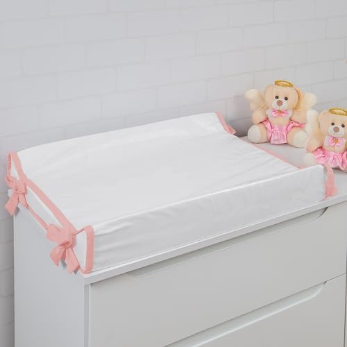 Trocador Americano Bebe Comoda Fralda Com Abas Impermeavel Anatomico Com Capa Plástica Microfibra Ma