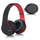 Geräuschisolierung: überzeugt durch over-ear Cup Design kann isolieren Umgebungslärm durch passive Geräuschunterdrückung (kein Antischall), kann effektiv verbessern die Hörerlebnis, vollständigem eintauchen in die Musik Welt machen oder genießen Sie die Freude an der Konversation mit Familie und Freunden.