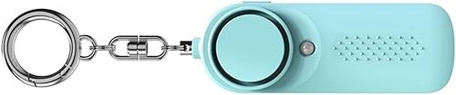 Miniatura 11 de Alarma de defensa de persona con luz LED intermitente de 130 dB con luz intermitente ABS, dispositivo de alerta seguro, pequeño para todas las