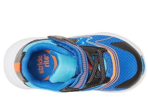 Stride Rite Baby Boy's Lighted Cosmic 2.0 (Toddler) Blue Multi 8.5 Toddler M by Stride Rite - Image 2
