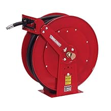Reelcraft F83050 OLP Spring Retractable Fuel Hose Reel, 3/4" x 50, 250 Psi, Fuel Hose Included