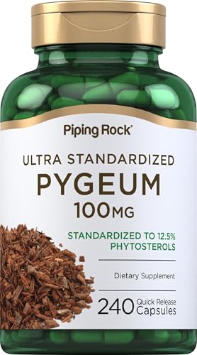Piping Rock Pygeum | 100mg | 240 Capsules | Supplement for Men & Women