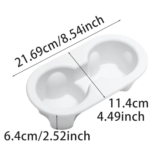 Portavasos trasero para coche Riloer compatible Tesla Model Y miniatura 3