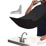 FÁCIL DE USAR: Basta con cinta Velcro ata alrededor del cuello, rodeado por lechón. Extremadamente fácil de configurar en un espejo con una ventosa. Se adjunta a la réplica para crear una gran red de seguridad. Este peine productos para el afeitado y Peine de Afeitar Profesional más fácil para usted.