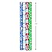 Hallmark Holiday Wrapping Paper Bundle with Cut Lines on Reverse, Peanuts (Pack of 4, 110 sq. ft. ttl.) (5JXW1621)