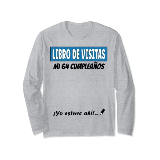 Libro De Visitas - 64 Años Cumpleaños Divertido Regalo 1957 Manga Larga