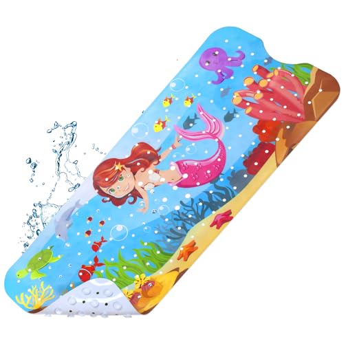 Tappetino Antiscivolo Vasca Da Bagno Bambini 100 X 40 Cm
